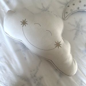 Pottery Barn Cloud pillow for nursery
